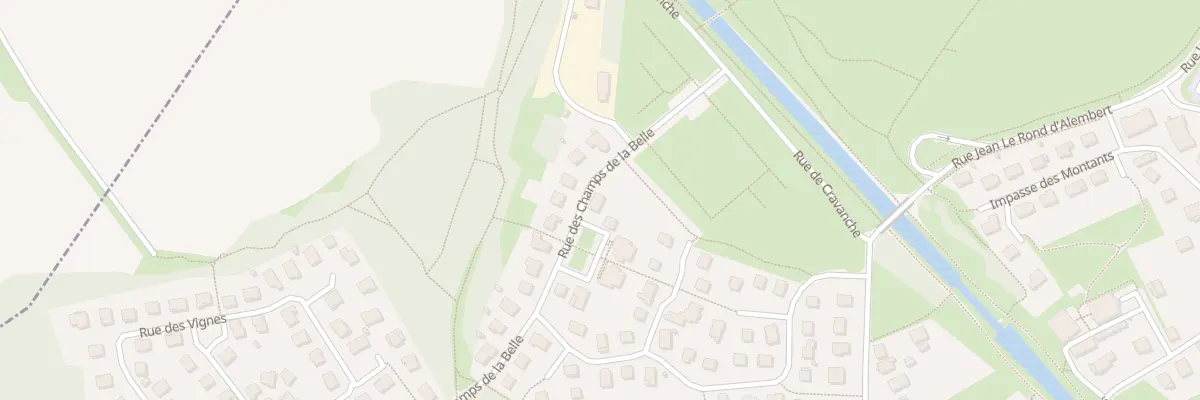 Plan du 30 Rue des champs de la Belle à Bavilliers