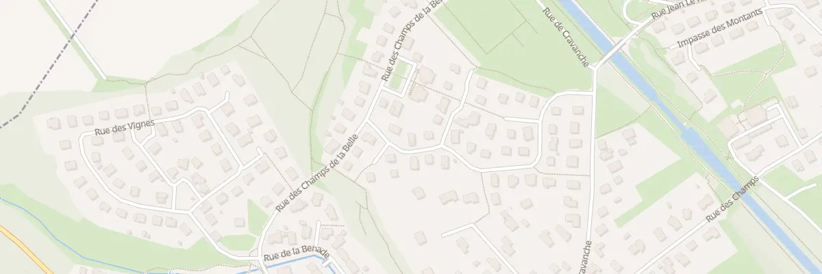 Plan du 3 Rue des Champs Soiard à Bavilliers