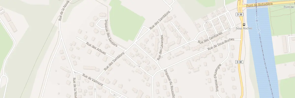 Plan du 4 Rue des Pâquerettes à Valentigney