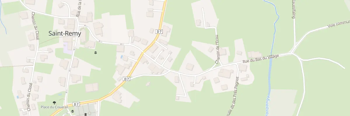 Plan du 67 Rue du Bas du Village à Saint-Remy