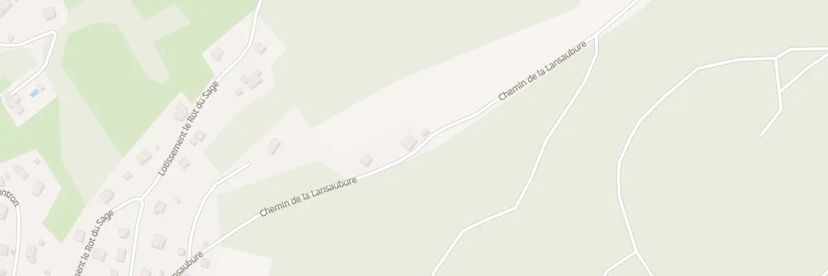 Plan du 9 Che de Lansaubure à Cornimont