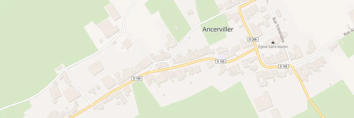 Plan du 27 Grande Rue à Ancerviller