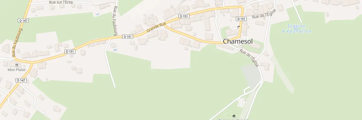 Plan du 3A Rue de l’Eglise à Chamesol