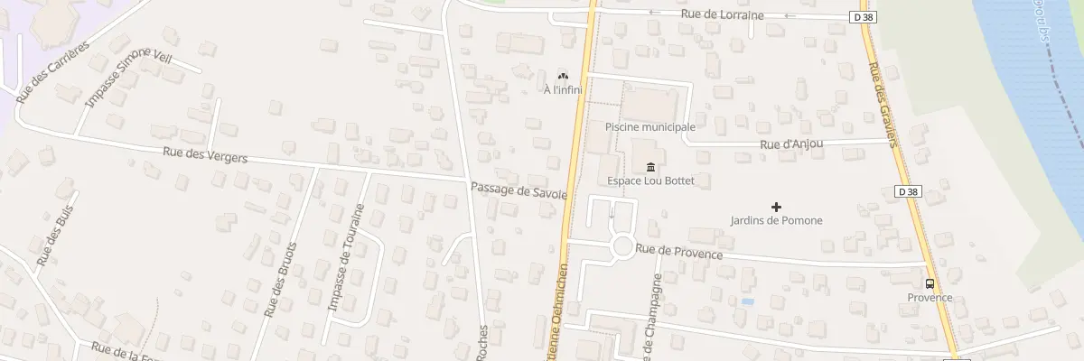 Plan du 33 Rue Etienne Oehmichen à Valentigney