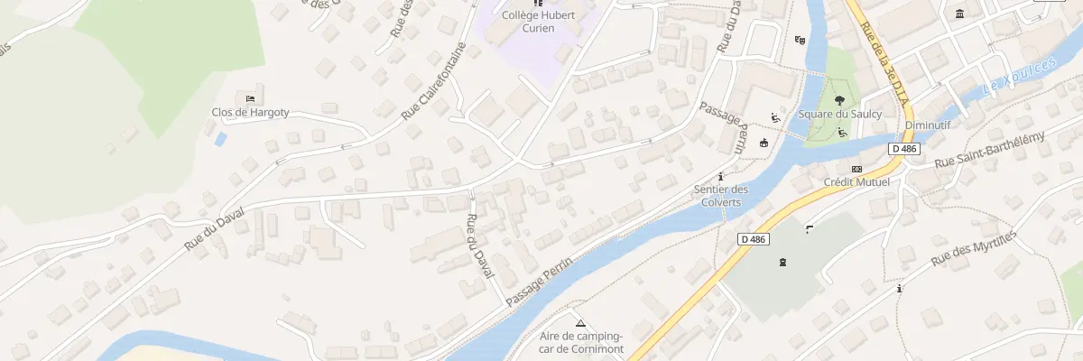 Plan du 27 Rue du Daval à Cornimont