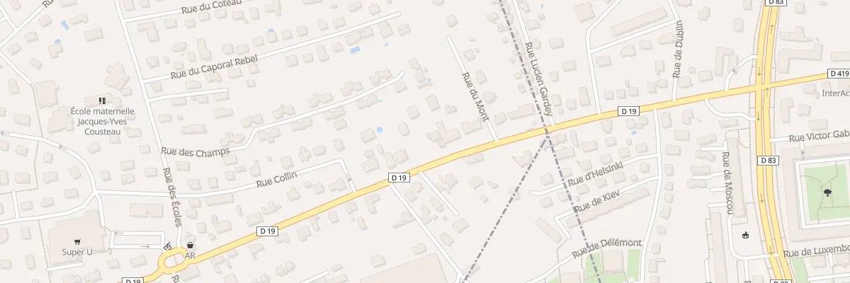 Plan du 108 Rue du Gal de Gaulle à Essert