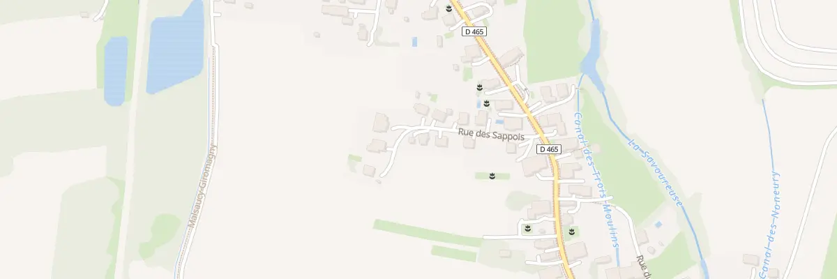 Plan du 3 Rue des Sapois à Chaux