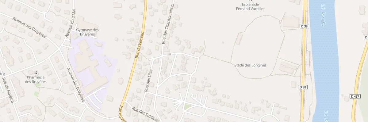 Plan du 4 Rue de la Fourche à Valentigney