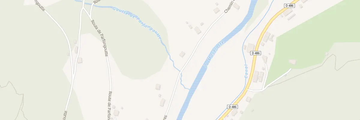 Plan du 13 Che des Primevères à Cornimont