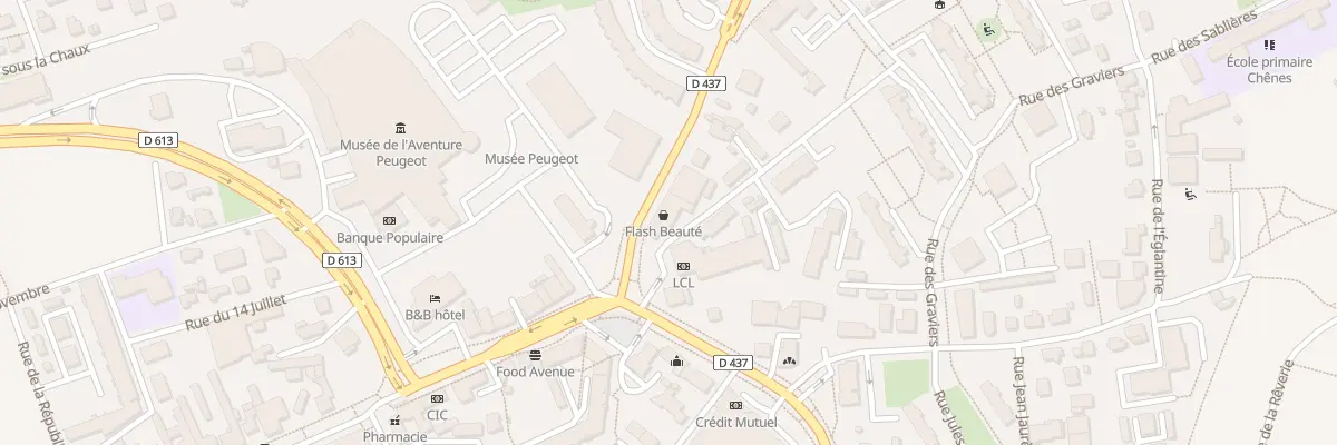 Plan du 4 Rue des Vergers à Sochaux
