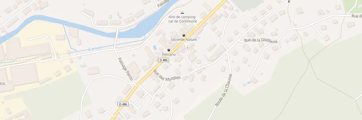 Plan du 39T Rue de la 3eme Dia à Cornimont