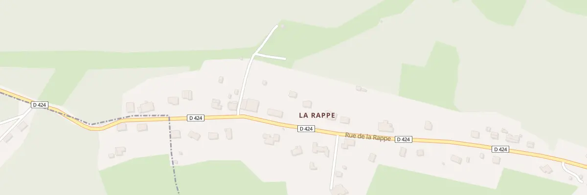 Plan du 26 Rue de la Rappe à Étival-Clairefontaine
