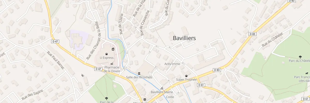 Plan du 5 Rue Jacques Pignot à Bavilliers