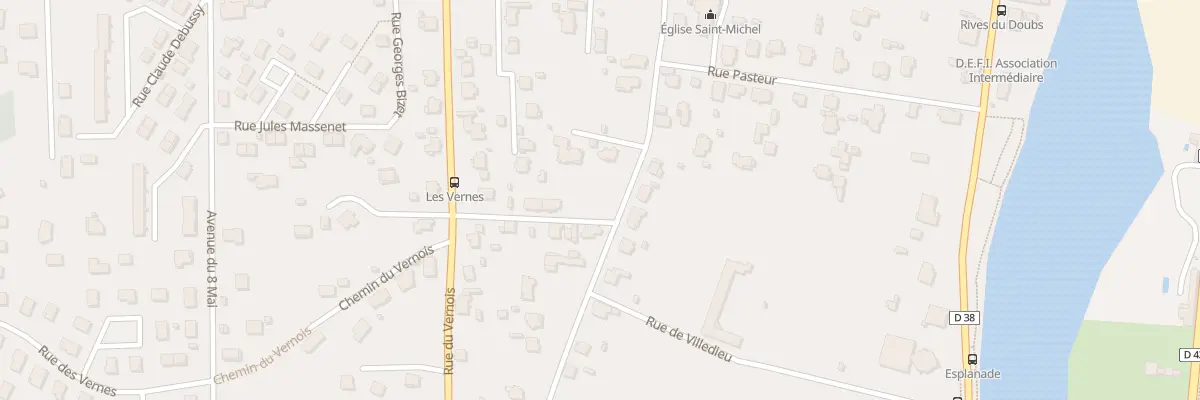 Plan du 28 Rue des Chardonnerets à Valentigney