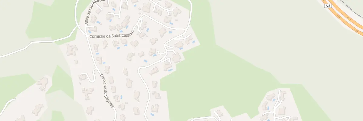 Plan du 290 Cor de Saint Cassien aux Adrets-de-l’Estérel