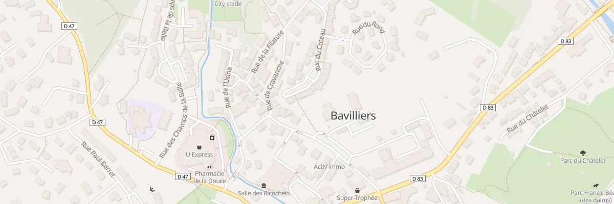 Plan du 31 Rue du Coteau à Bavilliers