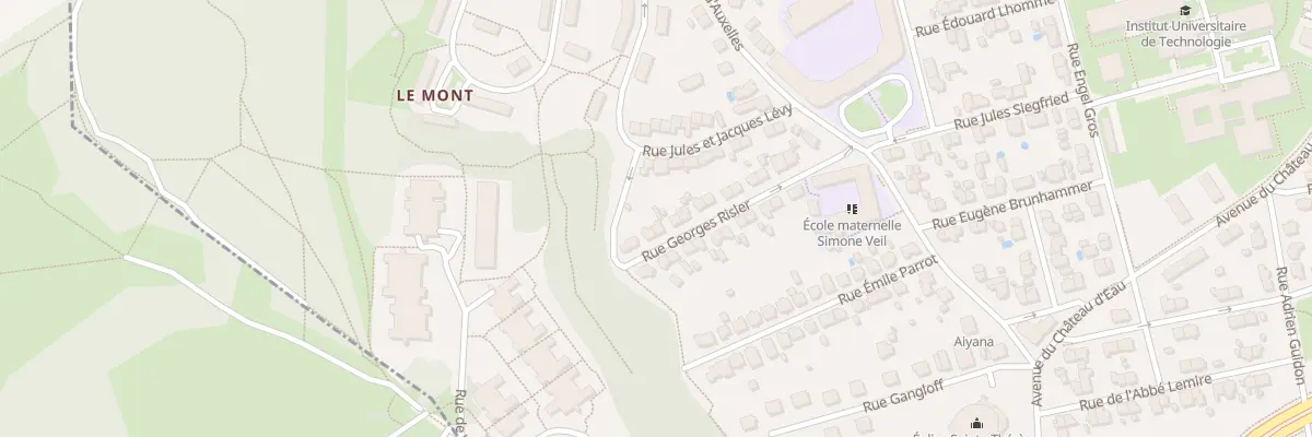 Plan du 24 Rue Georges Risler à Belfort