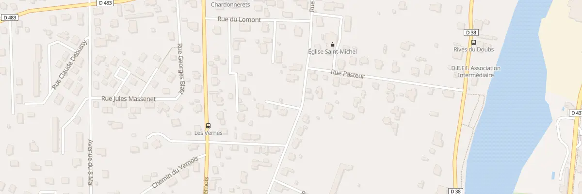 Plan du 26 Rue des Chardonnerets à Valentigney