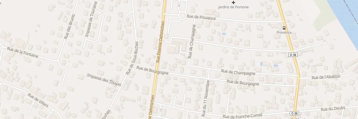 Plan du 18B Rue de Bourgogne à Valentigney