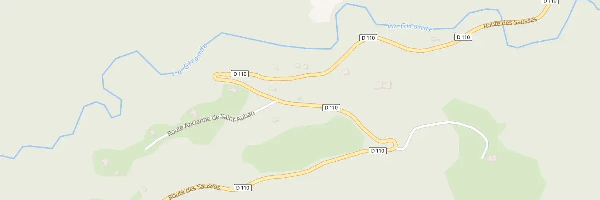 Plan du 4490 Rte des Sausses au Mas
