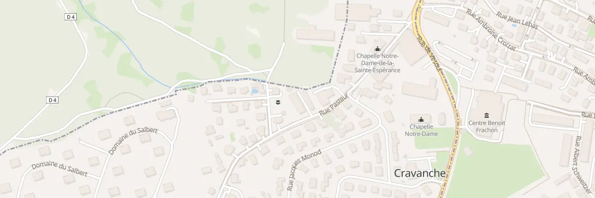 Plan du 29B Rue Pasteur à Cravanche