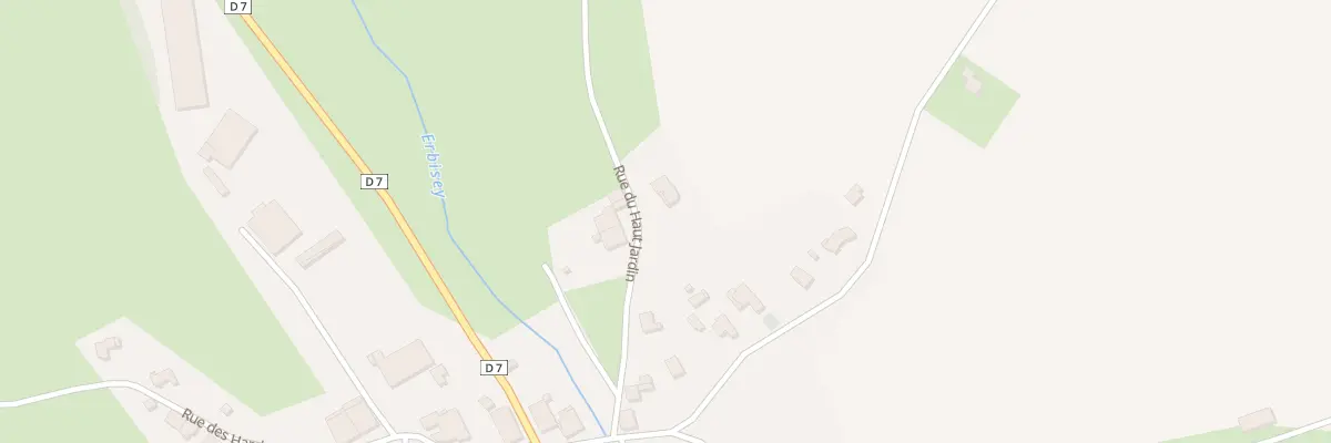 Plan du 6 Rue du Haut Jardin à Repaix