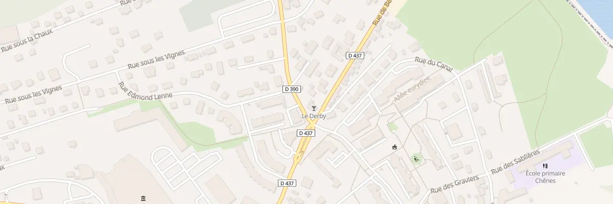 Plan du 1 Rue de Grand -Charmont à Sochaux