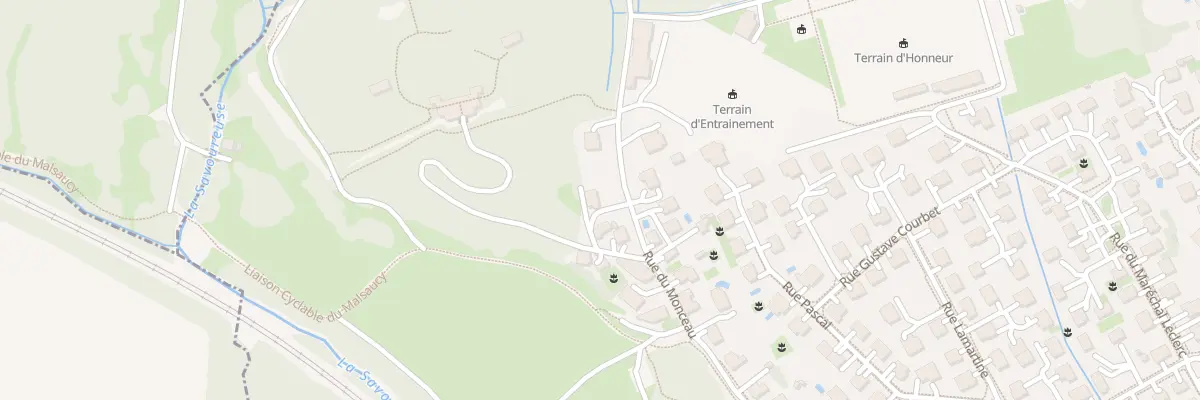 Plan du 72B Rue du Monceau à Valdoie
