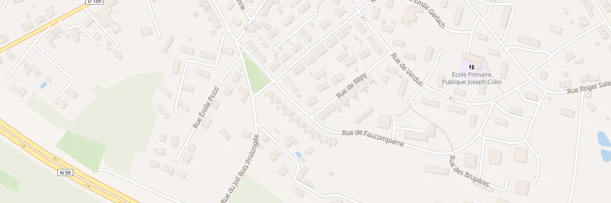 Plan du 20 Rue de Répy à Raon-l’Étape