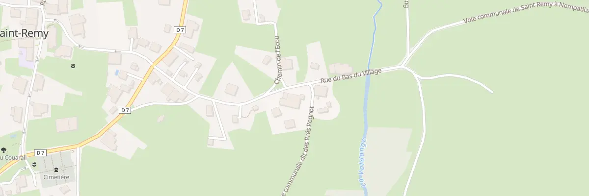 Plan du 260 Rue du Bas du Village à Saint-Remy