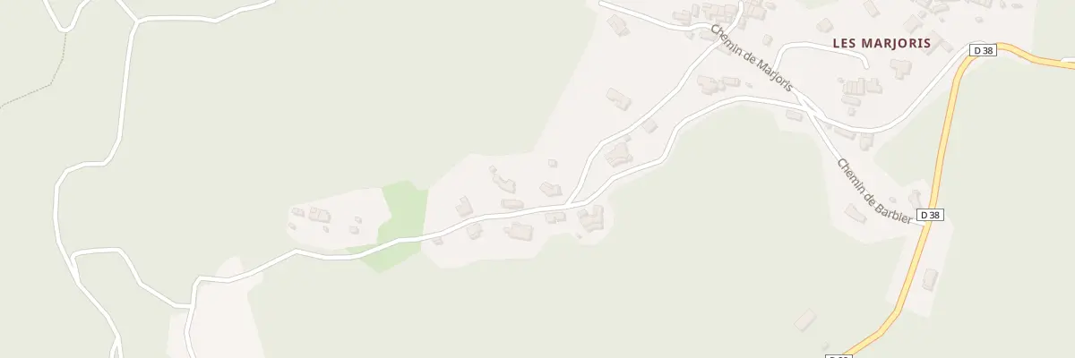 Plan du 5031 Les Marjoris à Tanneron