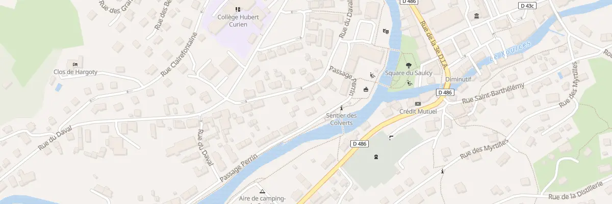 Plan du 17 Rue du Daval à Cornimont