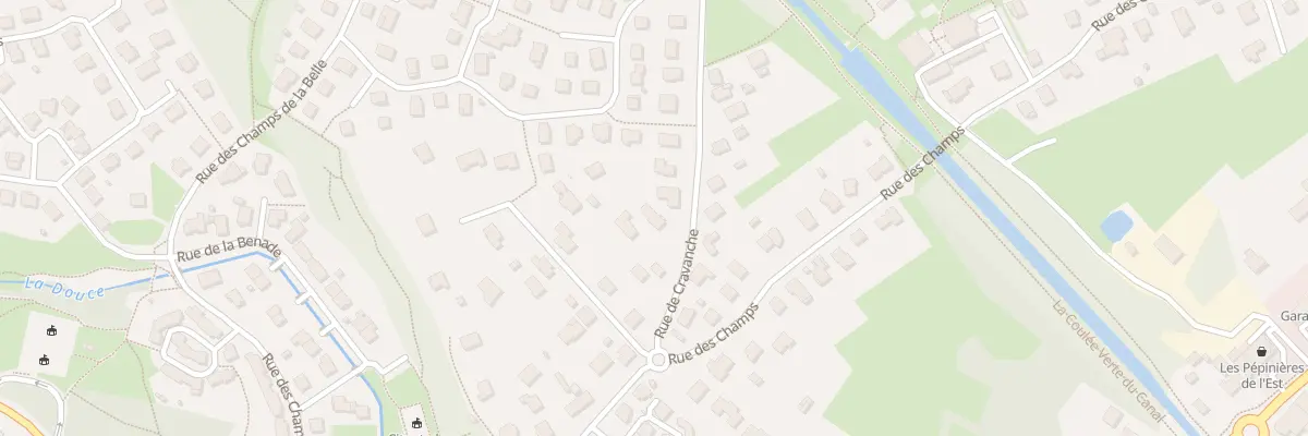 Plan du 31 Rue de Cravanche à Bavilliers