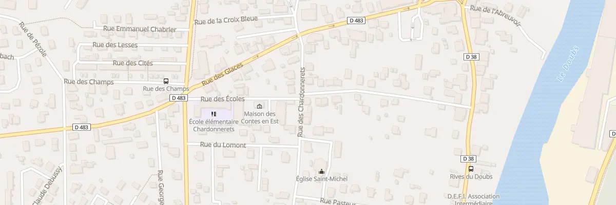 Plan du 11 Rue des Chardonnerets à Valentigney