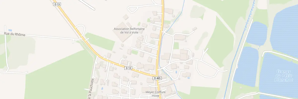 Plan du 42 Gr Grande Rue à Sermamagny