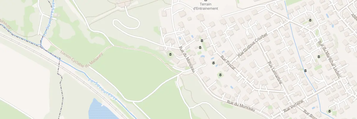 Plan du 45 Rue du Monceau à Valdoie