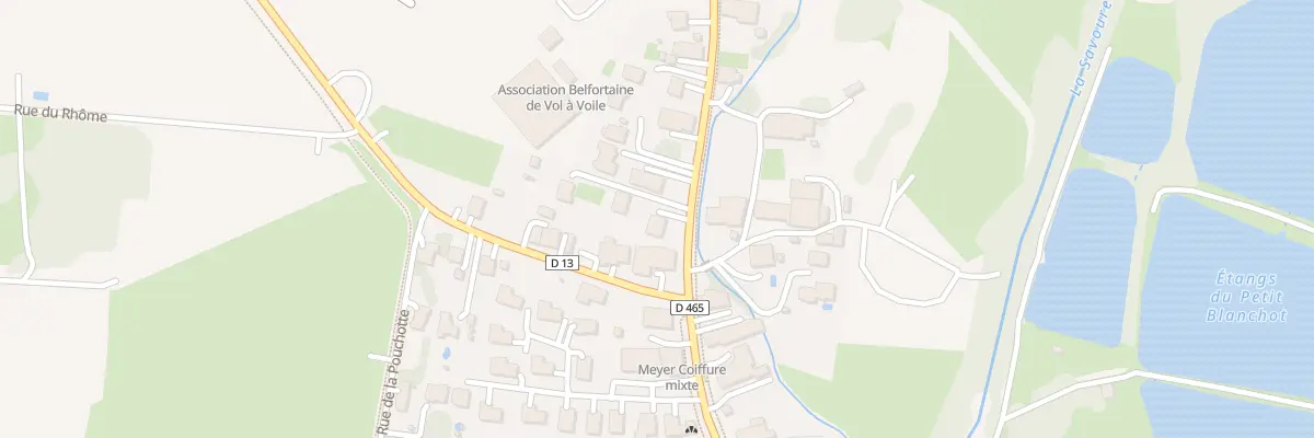 Plan du 40B Grande Rue à Sermamagny