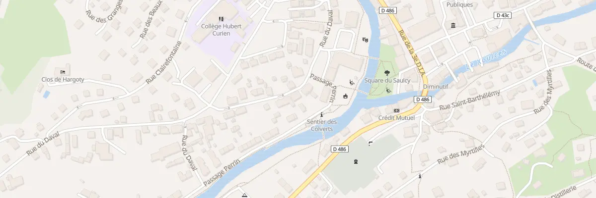 Plan du 15 Rue du Daval à Cornimont