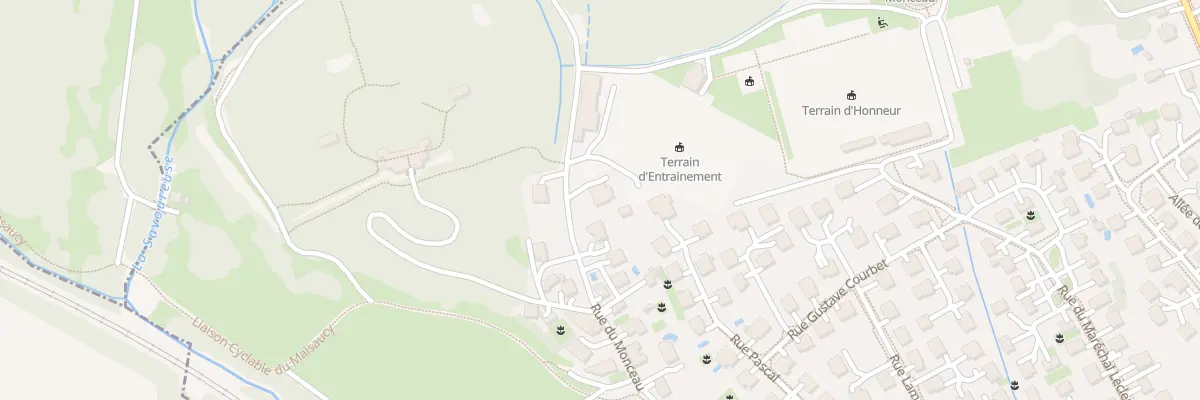Plan du 9002 Rue du Monceau à Valdoie