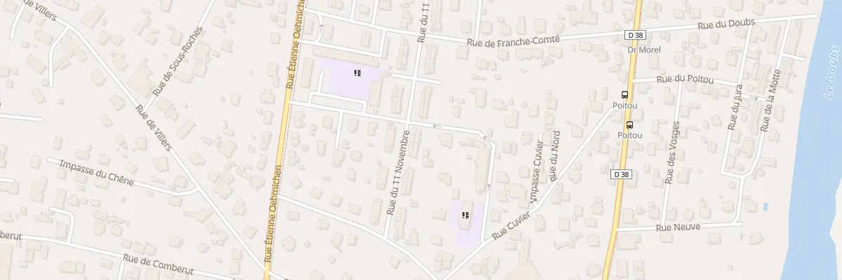 Plan du 26 Rue du 11 Novembre à Valentigney