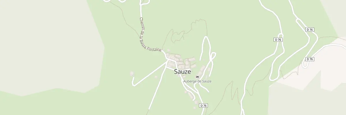 Plan du 5008A Sauze à Sauze