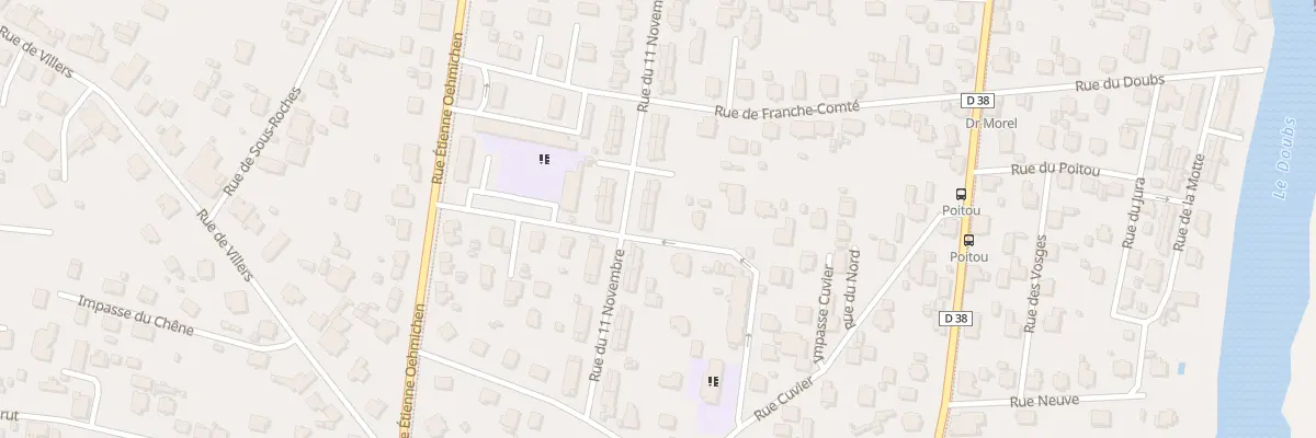 Plan du 30 Rue du 11 Novembre à Valentigney