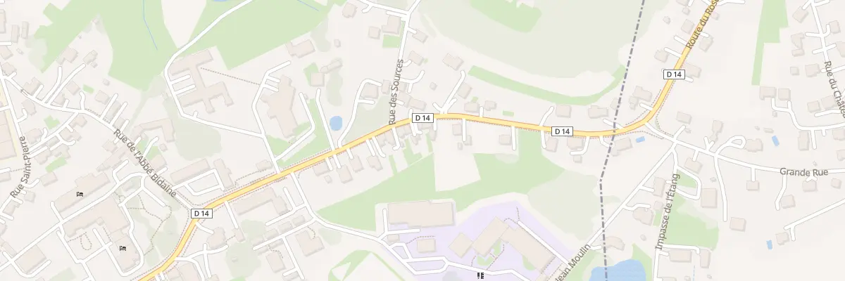 Plan du 36 Rue du Rosemont à Giromagny