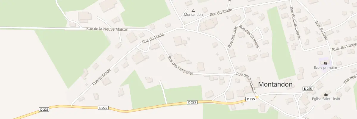 Plan du 11 Rue des Jonquilles à Montandon
