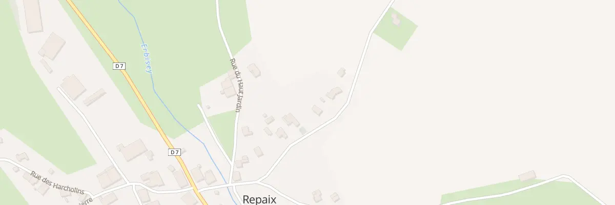 Plan du 5 Rte de Gogney à Repaix