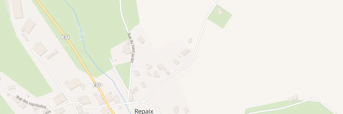 Plan du 16 Rte de Gogney à Repaix