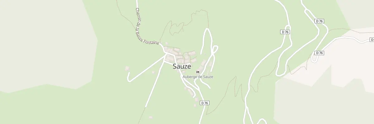 Plan du 5015 Sauze à Sauze