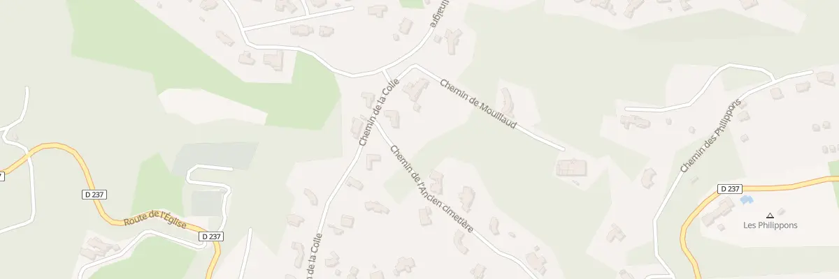 Plan du 704 Che de la Colle aux Adrets-de-l’Estérel