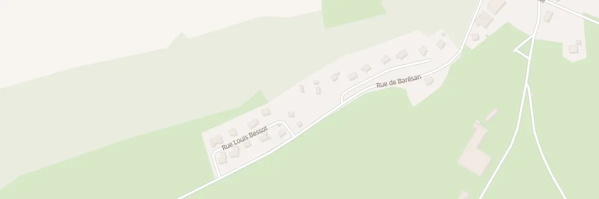 Plan du 3 Rue de Barezan à Montandon
