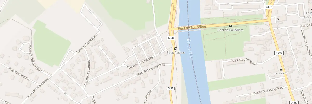 Plan du 17 Rue des Gentianes à Valentigney